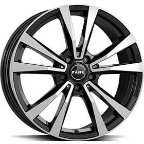 Rial M12 Diamond Black Polished 7.5x18 5/112 ET49 B66.6