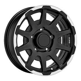 Sparco Wheels Dakar Matt Black Polished 5.5x16 5/139.7 ET5 CB108.3