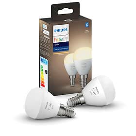 Philips Hue White E14 P45 2700K 470lm 5,7W (2-pack)