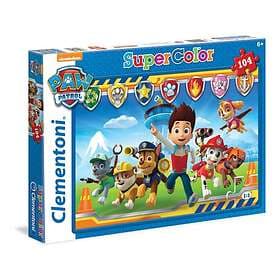 Clementoni Pussel Paw Patrol SuperColor 104 Bitar