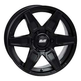 BM Wheels Macho Matt Black 8x18 6/114.3 ET45 CB66.1