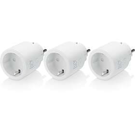 Deltaco Smart Plug WiFi 3-pack