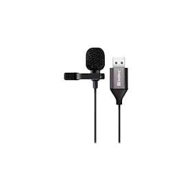 Sandberg Streamer USB Clip Microphone