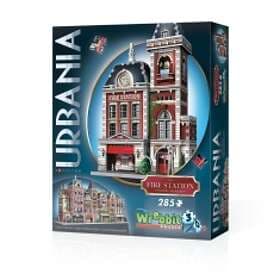 Wrebbit 3D-Pussel Urbania Collection Fire Station 285 Bitar