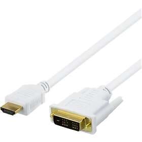 Deltaco HDMI - DVI-D Single Link 3m