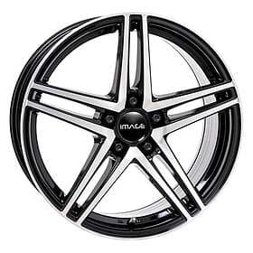 Image Star FF Gloss Black Polished 8.5x18 5/112 ET56 CB66.5