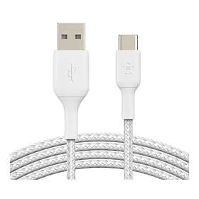 Belkin Boost Charge Braided 2,4A USB A - USB C 2.0 1m