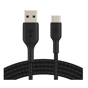 Belkin Boost Charge Braided 2,4A USB A - USB C 2.0 2m