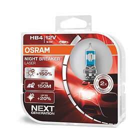 Osram Night Breaker Laser 9006 HB4 51W 12V (2-pack)