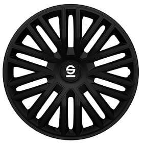 Sparco Bergamo 14" Svart 4st