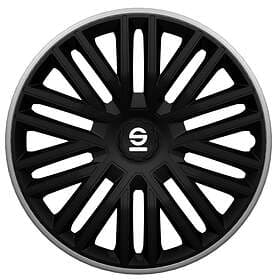 Sparco Bergamo 14" Svart/Grå 4st