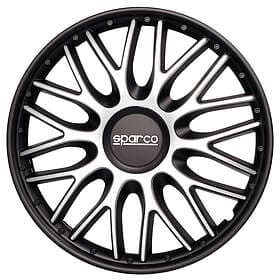 Sparco Roma 15" Silver/Svart 4st