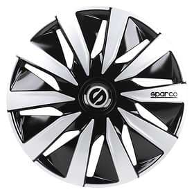 Sparco Lazio 14" Silver/Svart 4st