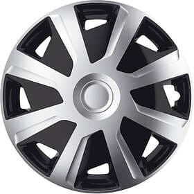 J-Tec Mistral 15" Silver/Svart 4st