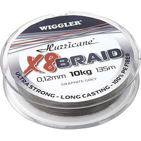 Wiggler Hurricane X8 Braid 0.18mm 135m