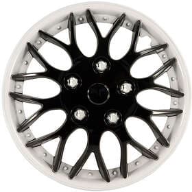 Auto-Style Missouri 16" Svart/Vit 4st