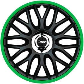 J-Tec Order R 14" Svart/Grön 4st