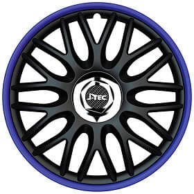 J-Tec Order R 16" Svart/Blå 4st
