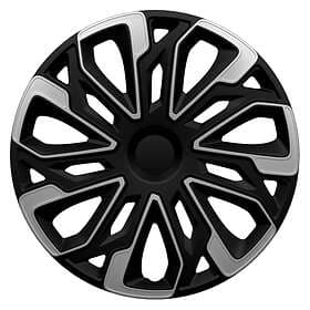 Auto-Style Estoril 15" Silver/Svart 4st