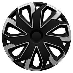 Auto-Style Ultimo 15" Silver/Svart 4st