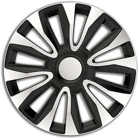 Auto-Style Avalone 16" Silver/Svart 4st