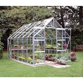 Halls Magnum Växthus 9,9 m² (Aluminium/Glas)