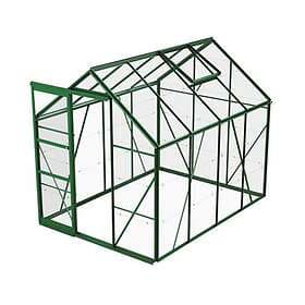 Skånska Byggvaror Bruka 607836 Växthus 5,0m² (Aluminium/Glas)