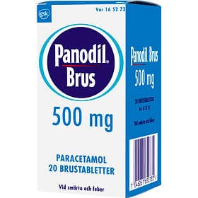 Panodil 500mg 20 Brustabletter