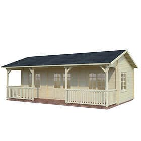 Palmako Stuga Sandra 25.6+11.1 m²