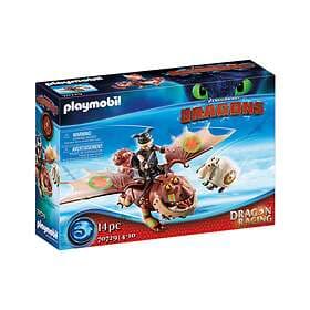 Playmobil Dragons 70729 Dragon Racing Fiskfot och Meatlug