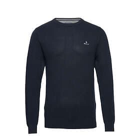 Gant Cotton Pique Crew Neck Sweater (Herr)