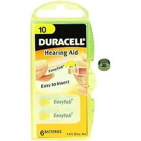 Duracell Hearing Aid 1.4V (DA10) 6-pack