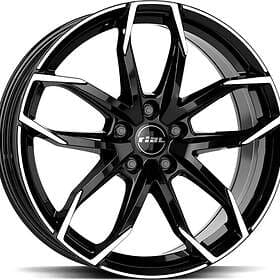 Rial Lucca Diamond Black Pol 8x18 5/110 ET33 CB65.1