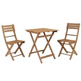 Brafab Grupp Bruton 60x60cm (inkl. 2st Karmstolar)
