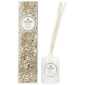 Voluspa Maison Reed Diffuser Suede Blanc