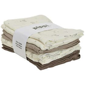 Pippi Cloth Muslin Diapers (8-pack)
