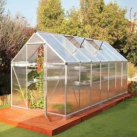 Palram Mythos Växthus 7,9m² (Aluminium/Polykarbonat)