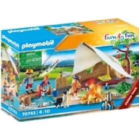 Playmobil Family Fun 70743 Familj På Campingutflykt