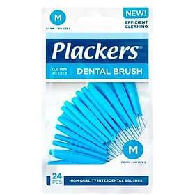 Plackers  Dental Brush 0,6mm M 24-pack (Mellanrumsborste)