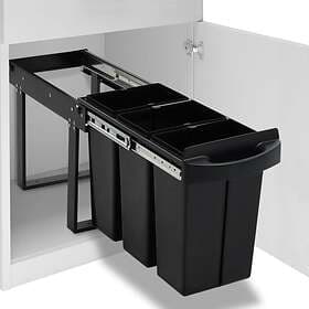 vidaXL Extendable Soft Closure 51180 Bin 36L