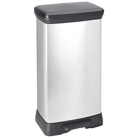 Curver Deco Rectangular Pedal Bin 50L