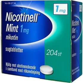 Nicotinell Mint 1mg 204 Sugtabletter