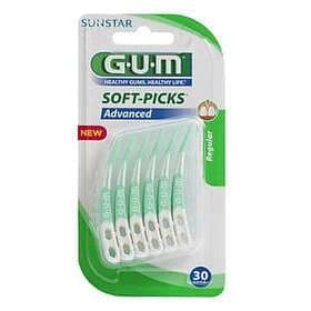 GUM Soft-Picks Advanced Regular 30-pack (Mellanrumsborstar)