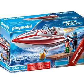 Playmobil Sport & Action 70744 Racerbåt Med Undervattensmotor