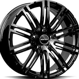 GMP Targa Glossy Black 11.5x22 5/130 ET61 CB71.6