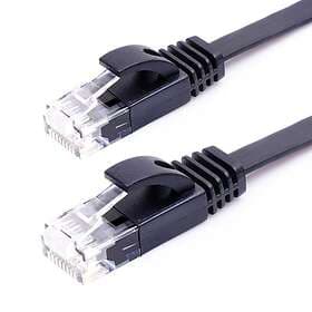 NÖRDIC Flat U/UTP Cat6 RJ45 - RJ45 1m