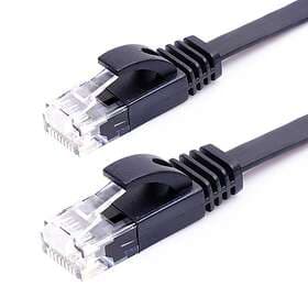 NÖRDIC Flat U/UTP Cat6 RJ45 - RJ45 0,5m
