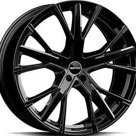 GMP Gunner Glossy Black 9.5x21 5/112 ET36 CB66.6