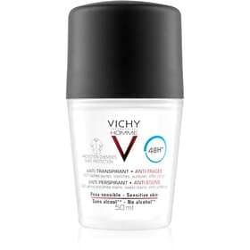 Vichy Homme 48H Anti-stains Antiperspirant Roll On 50 ml