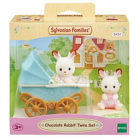 Sylvanian Families Chocolate Rabbit Twins Set (5432)